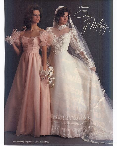 1980 S And 1990 S Wedding Dresses