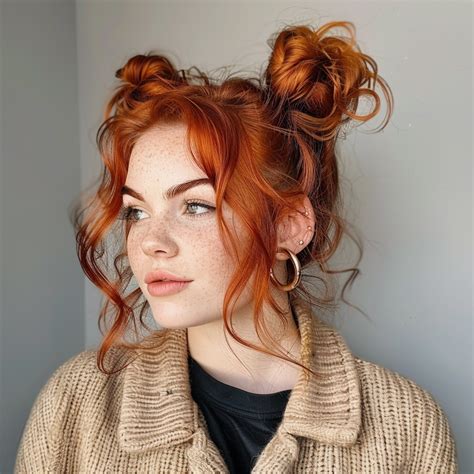 twisted space buns edgy updo styles twin bun hair funk hair