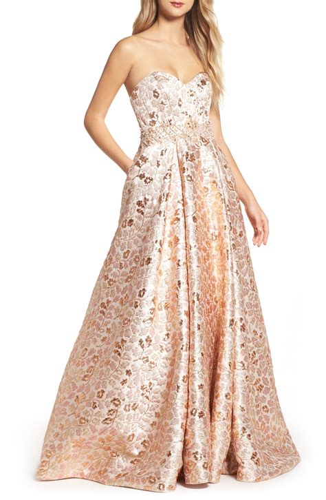 Rose Gold Prom Dress at Tarah Gordon blog
