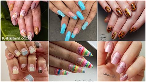 Gel Nail Art Designs for Simple & Stylish Look in Summer - K4 Fashion