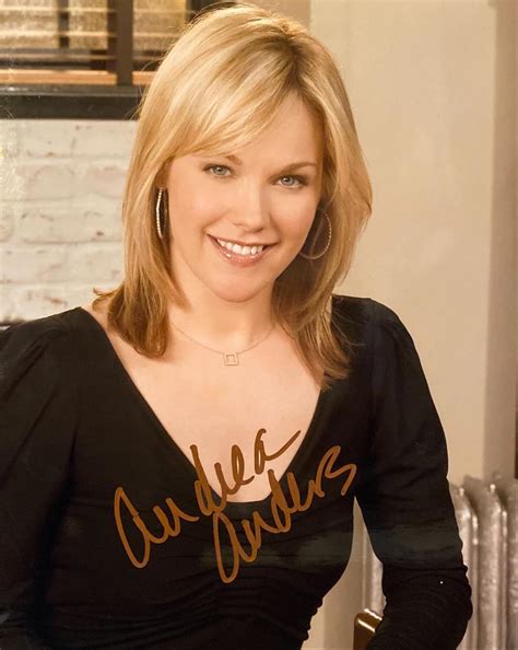 andrea anders signed photo estatesalesorg