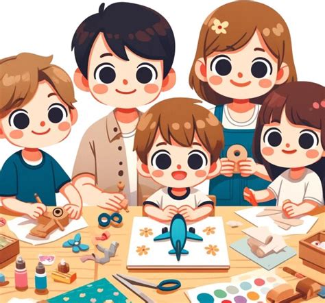 premium photo  family  playing   board   kids