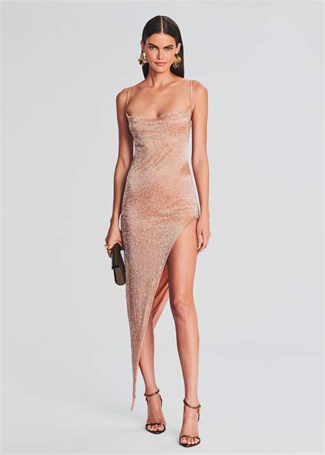 Topaz Glass Beaded Dress – Retrofete