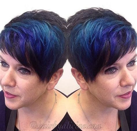 pixie hair colors  demure blonde pixie cuts  daring red
