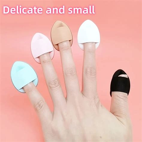 3/10 шт., мини-губка для нанесения основы под макияж | AliExpress