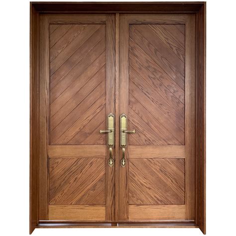 Exterior Wood Double Doors Primo Doors – Exterior Front Doors