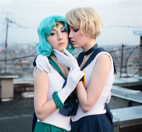 Sailor Neptune and Sailor Uranus cosplay : r/sailormoon