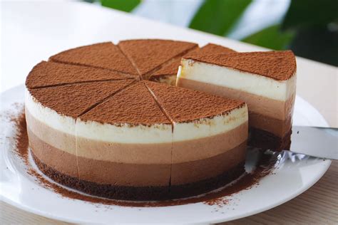 Best Triple Chocolate Mousse Cake Recipe