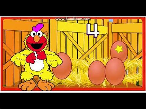 Egg-Counting Elmo - YouTube