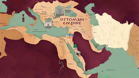 the map of ottoman empire 3
