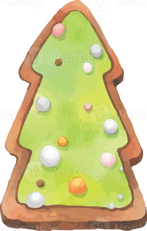 Christmas cookie illustration on transparent background. 32478366 PNG