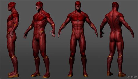 Jerad S. Marantz - Flash Concept art For BvS and Justice League