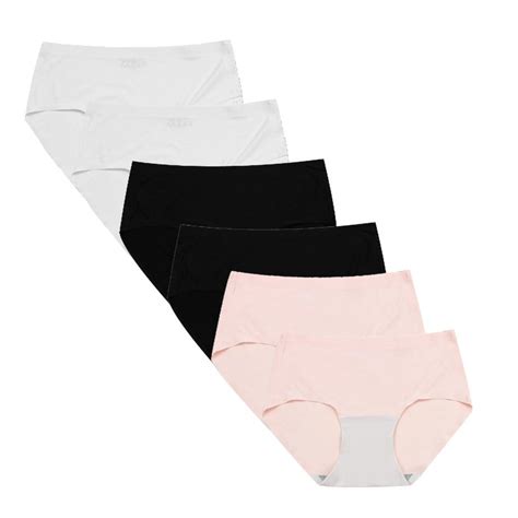 Uccdo 8-16T Teens Big Girls Ice Silk Underwear Hipster Briefs Undies