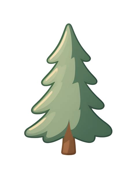 pine trees cartoon 9