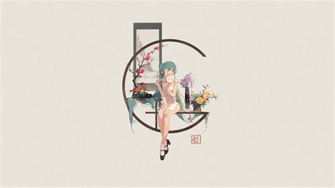 【壁纸】Myethos VOCALOID初音未来 韶华 4K电脑壁纸+手机壁纸 - 哔哩哔哩