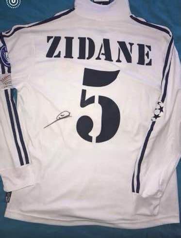 Zinedine Zidane Signed 2002 Real Madrid Home Shirt - Catawiki