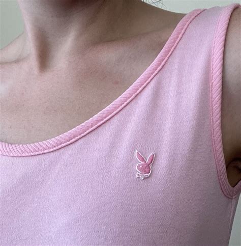 Vintage 1990s PLAYMATE Playboy PINK sleep Dress Night… - Gem
