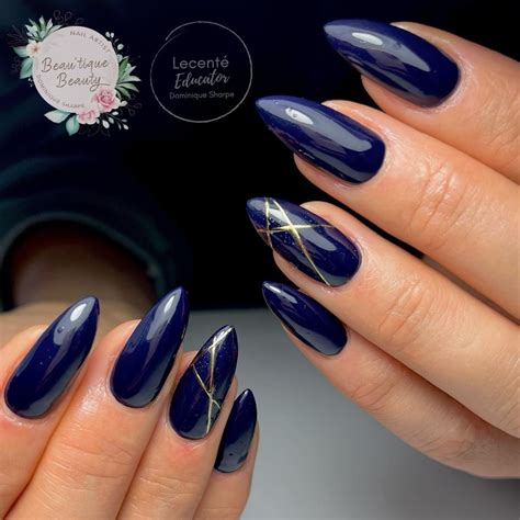 24+ Polished Dark Blue Nails To Try in 2024 - DrExplains