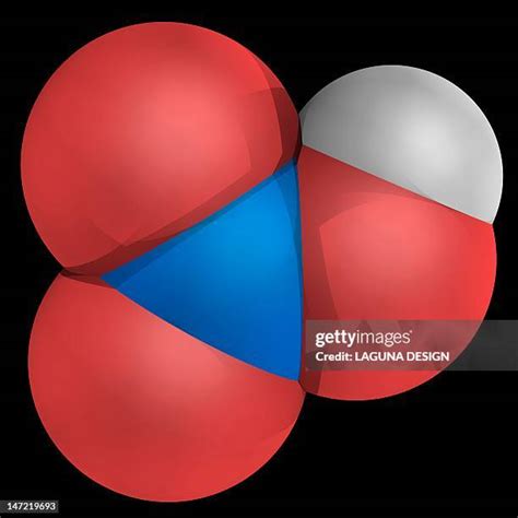 nitric acid structure   premium high res pictures getty images