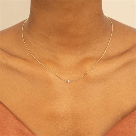 Natural Salt and Pepper Diamond Necklace 14K Gold Chain With - Etsy
