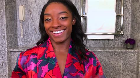 Watch Simone Biles on Her Recovery Tricks, Training Diet, and Olympics ...