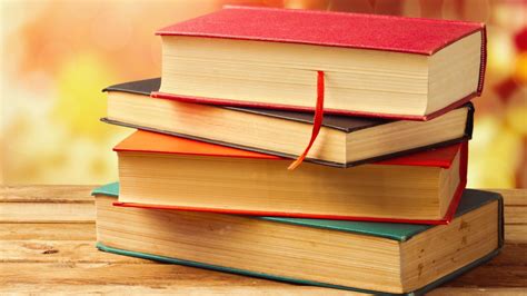 Stack of books on the bench wallpapers and images - wallpapers ...