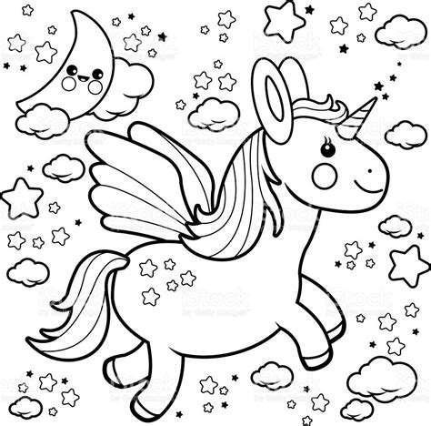 Desenhos Para Colorir Do Unicornio - 7