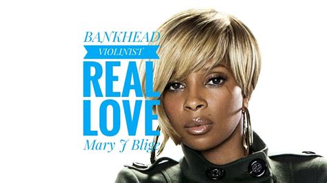 Real Love Mary J Blige BANKHEAD VIOLINIST ( Violin Cover ) Real Love ...