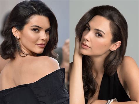 Celebrity Look Alikes: Kendall Jenner and Gal Gadot | Gal gadot