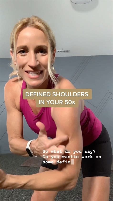 Defined Shoulders Women
