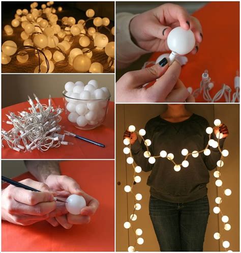 Light Up Your Home with These Ping Pong Ball Lights