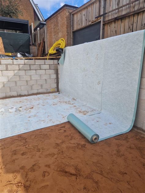 tanking  garage  delta dualproof waterproofing membrane damptec