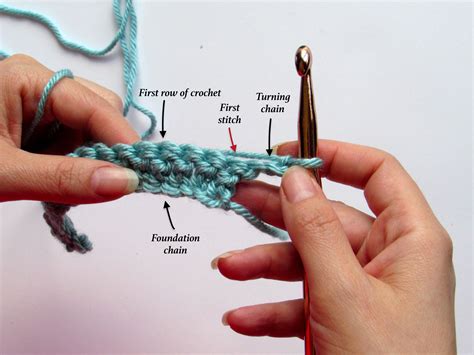 how to start new line crochet 11