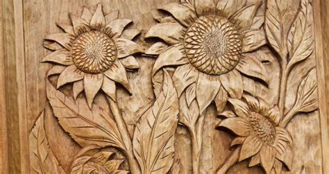 Free Wood Carving Flower Patterns