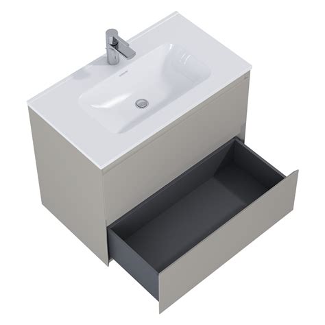 SZAFKA SPLIT 80 2S FUME MATT - Elita - Meble Łazienkowe