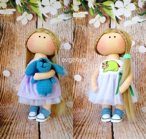Игровая кукла с гардеробом – заказать на Ярмарке Мастеров – MTIEURU ...