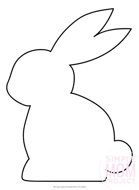 Easter Bunny Crafts Printable - Printable Board Games