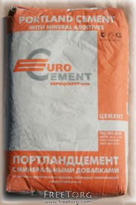 ЕВРОЦЕМЕНТ ЦЕМ I 42,5Н (М-500 Д0) (50кг)