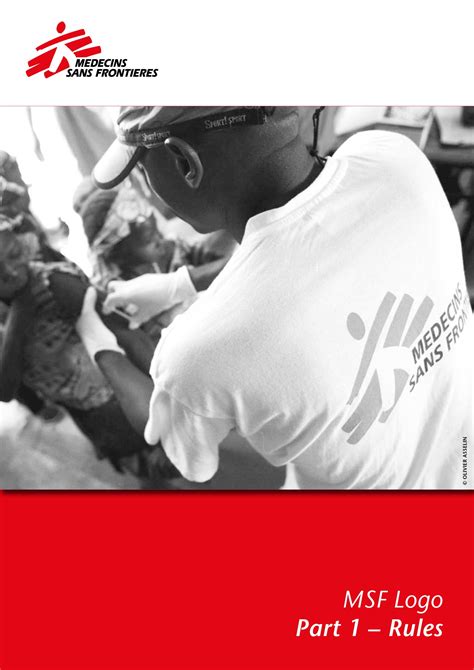 medecins sans frontieres branding style guides