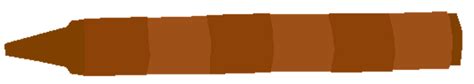 Brown Crayon by Alexanderbex on DeviantArt