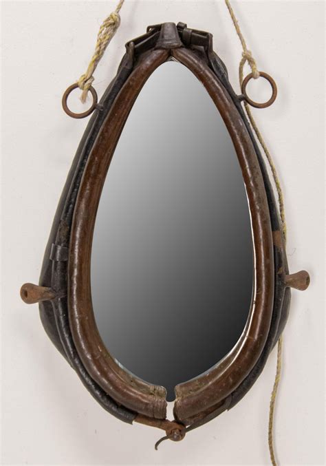 French Horse Yoke Mirror, Late 19th Century at 1stDibs | long mirror