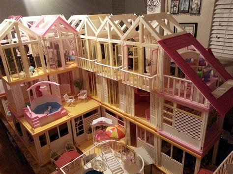 Vintage Barbie Dream House with Furniture and Accessories