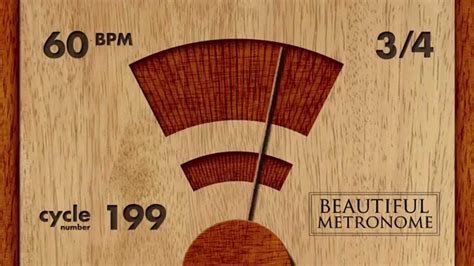 60 BPM 3/4 Wood Metronome HD | ถูกต้องมากที่สุด3 4 of 60ข้อมูลที่เกี่ยวข้อง