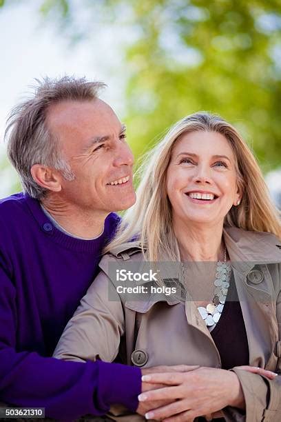 Romantic Mature Couple Stock Photo - Download Image Now - 50-59 Years