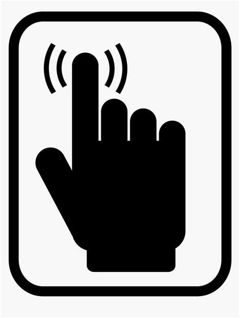 touch screen logo png transparent png kindpng