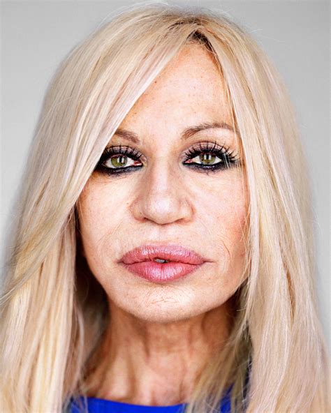 Donatella Versace — Martin Schoeller