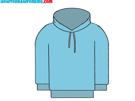 how to draw hoodie