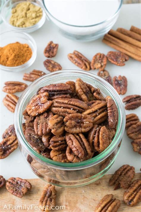 Spiced Pecans - A Family Feast®