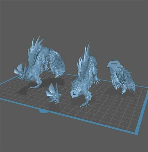 3D file Mizutsune Monster Hunter Fan Art 👹 ・3D printable model to ...