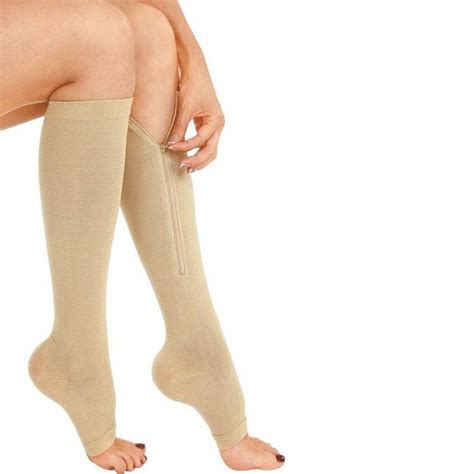 Лечебные компрессионные гольфы от варикоза Zip Sox (Зип Сокс) на молнии ...